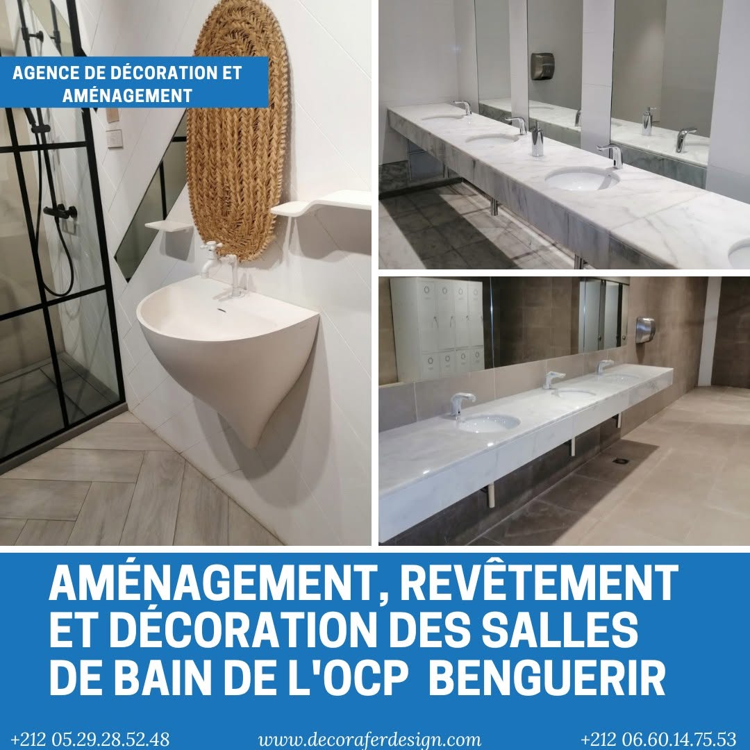 Aménagement salle de bain OCP Benguerir